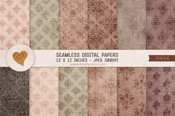 Grunge Damask Seamless Paper Patterns: A Practical Overview