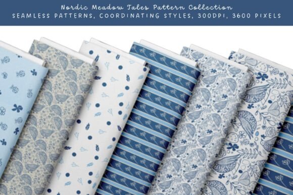 Nordic Folk Seamless Patterns: A Timeless Design for Modern Creativity
