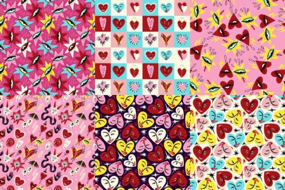 Valentine’s Day Cartoon Patterns: A Creative Resource for Love and Design
